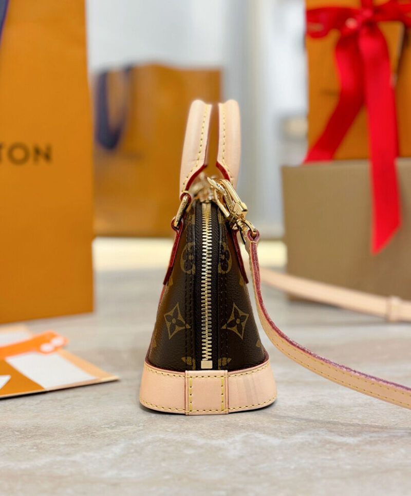 Louis Vuitton LV x TM Nano Alma Monogram M13416 Brown